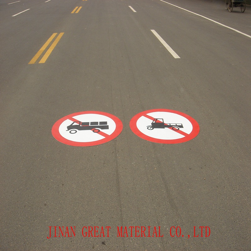 Preformed Colorful Reflective Road Sign